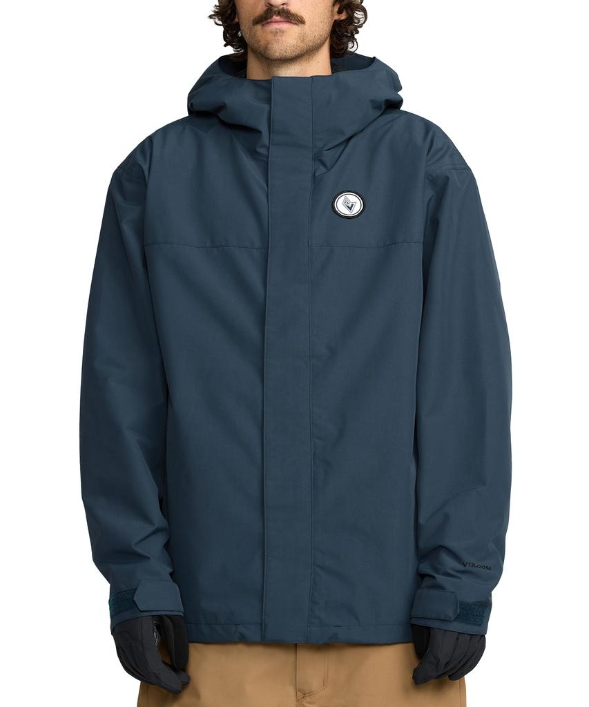 Volcom Men'S Buck-Three-Eighty Jacket (Dark Blue)