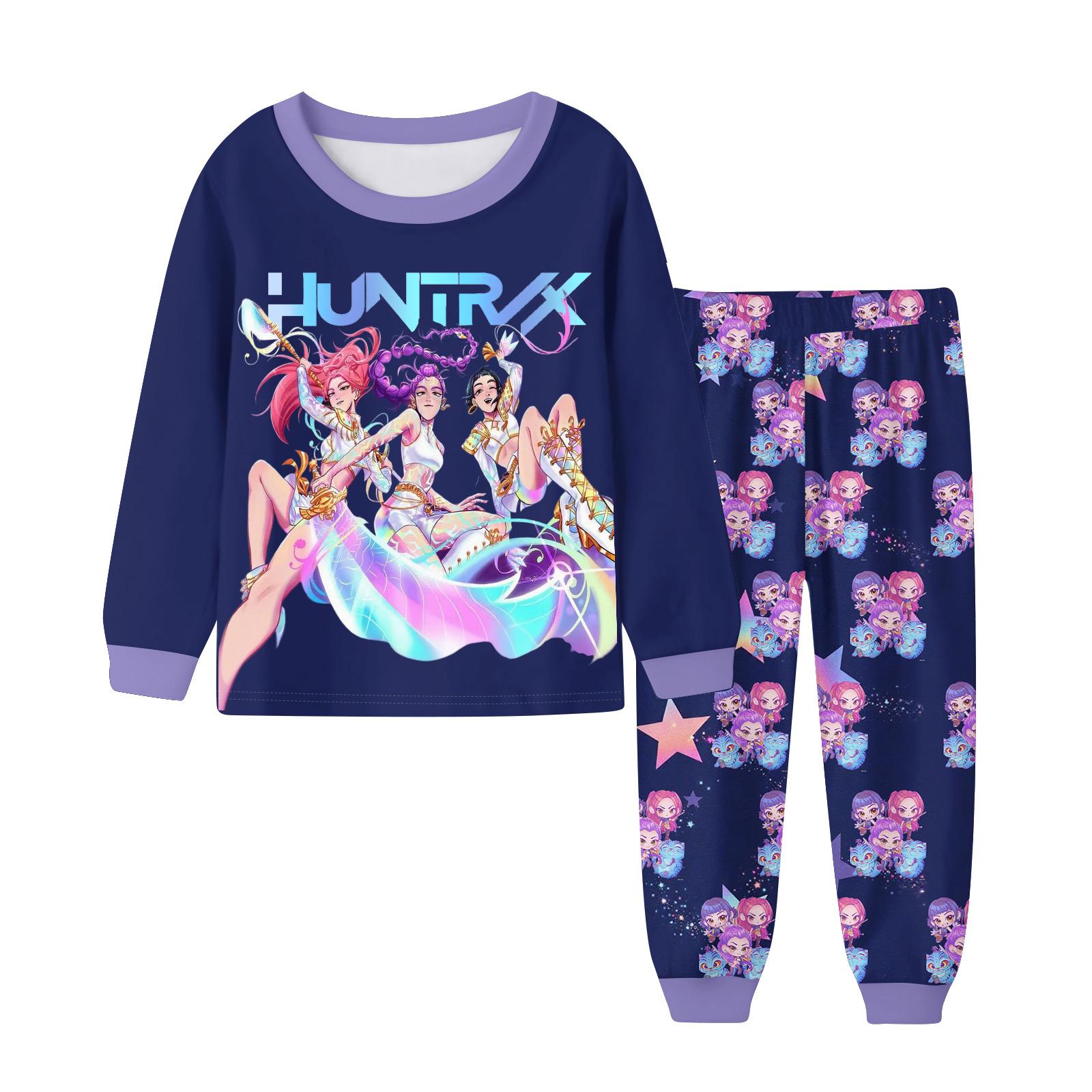 

Детский модный костюм юбка топ с круглым вырезом и длинными рукавами брюки 150