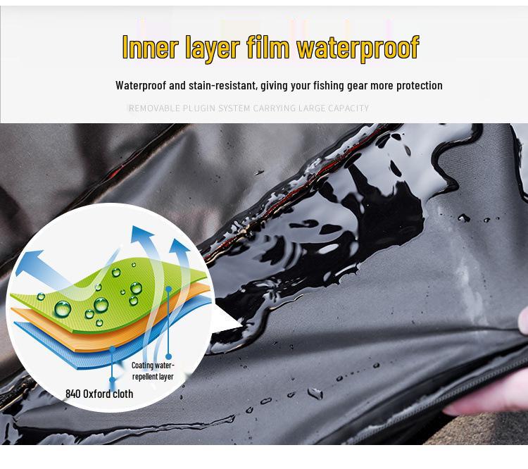 Multifunctional Waterproof Fishing Tackle Backpack and Rod Bag