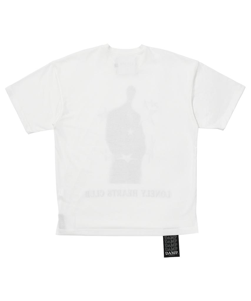 DAMP Lonely Heart Club Short Sleeve T-Shirt_White