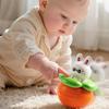 Toy Doll Rabbit Carrot Tumbler Doll Handmade Rabbit Tumbler Toy Baby Swing Toy  Children Girls Boys