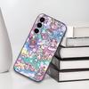 Japan T-Tokidokis Phone Case For Samsung Galaxy A73,A72,A71,A70,A53,A52,A51,Soft Silicone Black Cover