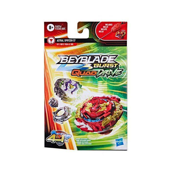 BEYBLADE Burst QuadDrive Snurrebukk Astral Spryken S7 med utskyter - Leke for barn
