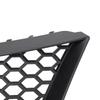 1 Par Bil Framstötfångare Övre Grill Ersättning Vänster Höger Matt Svart För Seat Ibiza Cordoba Typ 6L 2002 2003 2004 2005-2009