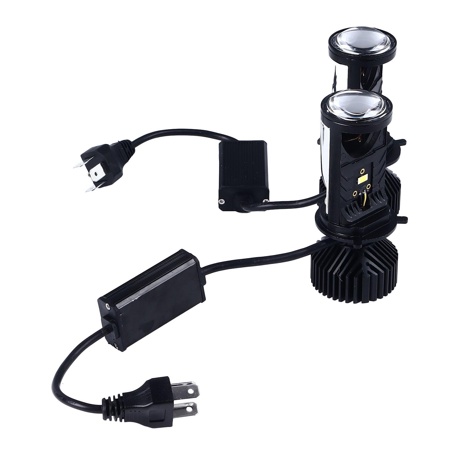 

Светодиодный проектор, линза фары, супер яркая, 35 Вт, H4, дальний и ближний свет, линза «рыбий глаз», энергосберегающая для автомобиля