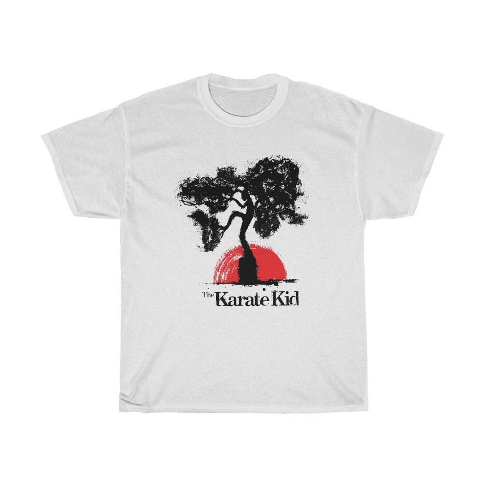 The Karate Kid Bonsai Symbol White T-Shirt Size S to 5XL XL