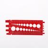 Multi Functional Inch Metric Quick Identification Nut Bolt Thread Check Gauge Protable Thread Measuring Tool