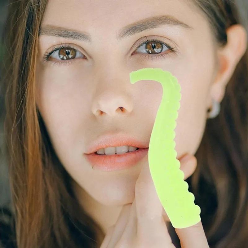 Lustige im Dunkeln leuchtende Oktopus-Tentakel Fingerpuppen Spielzeug für Kinder Geburtstagsfeier Gastgeschenke Halloween-Geschenk Pinata-Füllung