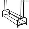 Hanger Metal Shelf for Clothes Standing Hall Wardrobe Solid Large