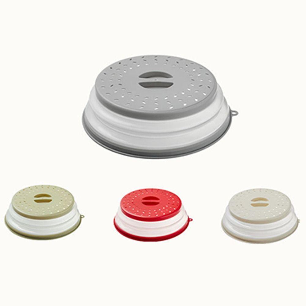 Oil-proof Microwave Splatter Cover Splash-proof Heat Resistant Food Splash Protection Lid Retain Fresh with Steam Drain