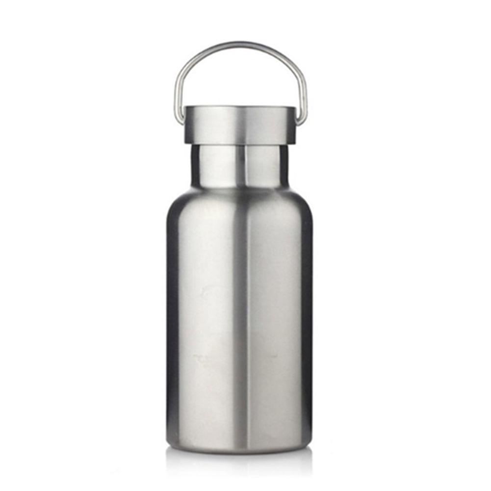 Stainless Steel Vacuum Thermal Insulated Bottle Outdoor Portable Large Capacity Sports Kettle