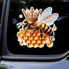 Queen Bee Honey Bee Art Car Sticker Waterproof Vinyl Decal on Bumper Rear Window Laptop Self-adhesive Decal Car Accessories Y169