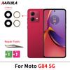 Camera Lens For Moto G85 G100 G200 G62 G60S G54 5G G52 G51 5G G41 G24 Power G14 Rear Back Camera Glass Lens With Glue Adhesive