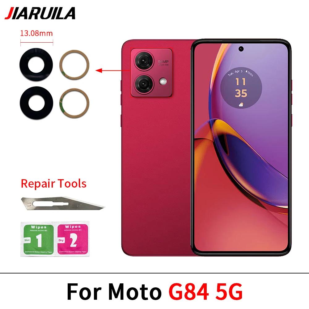 Camera Lens For Moto G85 G100 G200 G62 G60S G54 5G G52 G51 5G G41 G24 Power G14 Rear Back Camera Glass Lens With Glue Adhesive