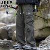 JEEP SPIRIT Men's Loose Fit Autumn/Winter Cargo Pants