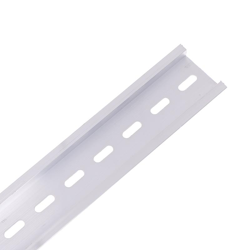 5Pcs Iron Din Universal Rail Width 35Mm Length 10/20/30/50Cm Terminal Block Electrical Slotting Din Rail