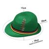 Outdoor Events Dress Up Oktoberfest Hat Fedora Hat Bavarian Feather Decors Hat Panama Jazz Costume Cosplay Cap Photo Props