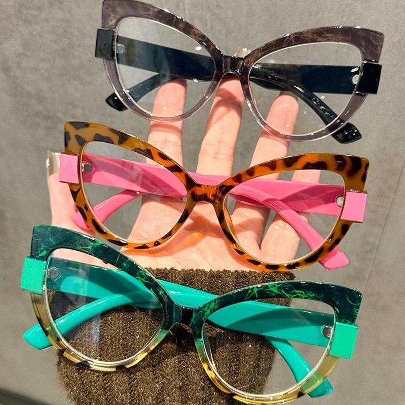 Unisex Fashion New Full Frame Photochromic Myopia Glasses Discoloration Lenses High Definition Anti-Blue Light Myopia Glasses