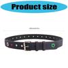 Trendy Flower Rivets Waist Belt with Candy Color Eyelet Adjustable Waist Band For Casual Outfit Party Waist Decoration