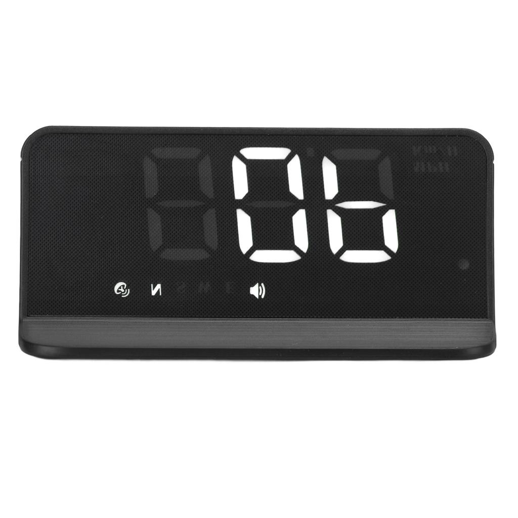 Car HUD Display GPS Speedometer Fatigue Driving Warning KM H MPH Setting Compass for Cars Trucks Bikes Motorcycles