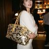 Fashion Shiny Sequin Tote Bag Sequined Fashion Glitter Shoulder Bag Underarm Bag Large Blingbling Handbag Outdoor