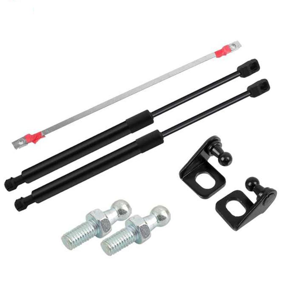 For Volkswagen ID.4 2021-2025 Car Exterior Accessories Replacement Front Hood Bonnet Lift Support Shock Strut Black 1 Set