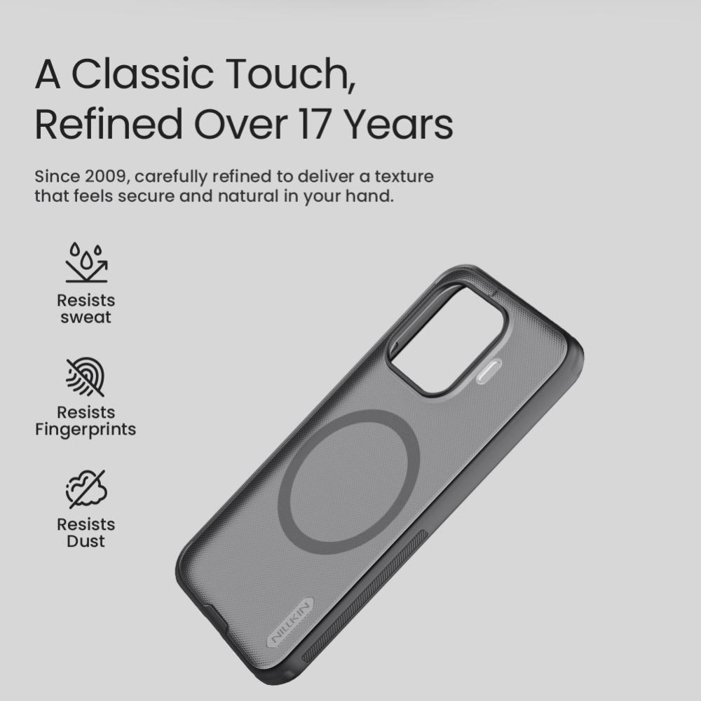 NILLKIN Magnetic Case For Xiaomi 17T / 17T Pro Frosted Shield Pro TPU PC Hard Cover