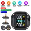 Sistem de monitorizare a presiunii în pneuri de testare TPMS pentru motociclete 0-6,6 bar 2 senzori Display colorat Tester de anvelope Accesorii pentru motociclete