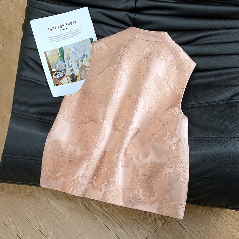 Si Baishe New Chinese Style Jacquard Vest