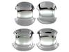 BRIGHTZ Plated Door Handle Covers for Toyota Harrier Hybrid Fits 85 AXUH80/AXUH85 [DHC-SARA-117] - XUH80, XUH85, UH80, UH85, H80, H85, 80,