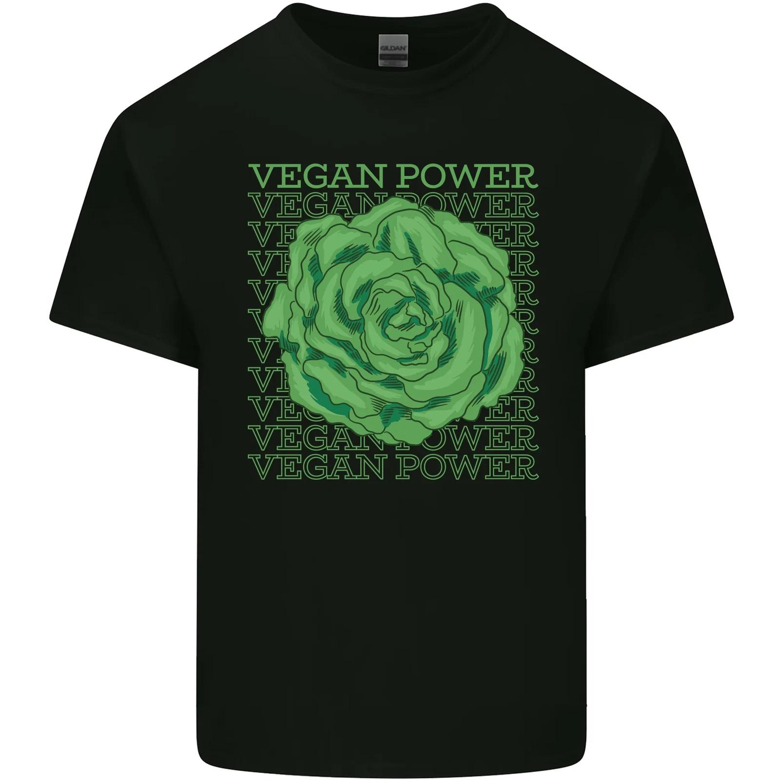 Vegan Power Kids T-Shirt Childrens XL