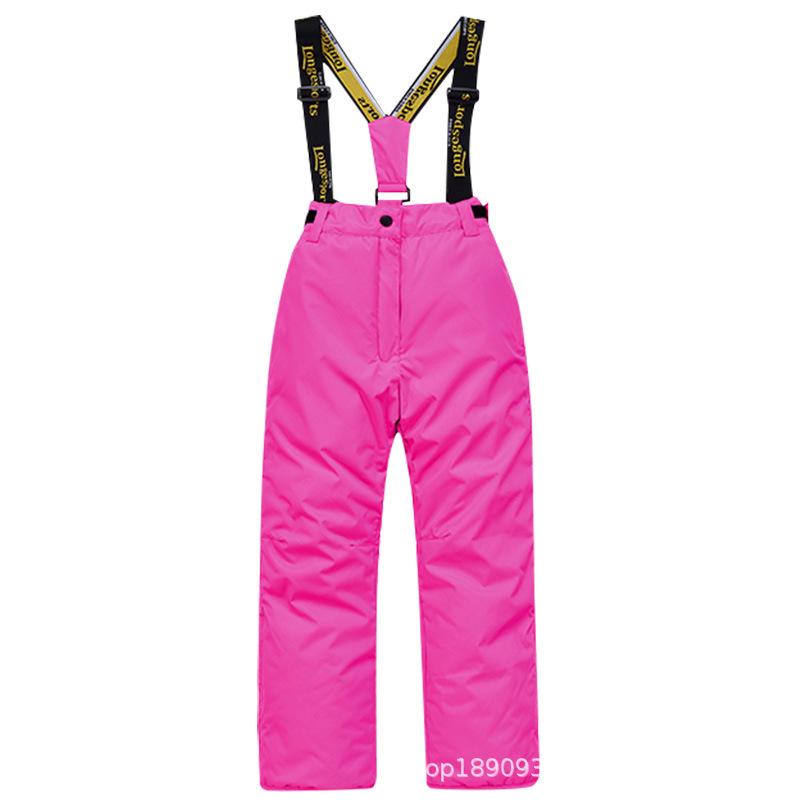 

Детский водонепроницаемый и ветрозащитный лыжный костюм - Теплая, модная зимняя одежда для мальчиков и девочек Size 12 (Height 137-147 CM)