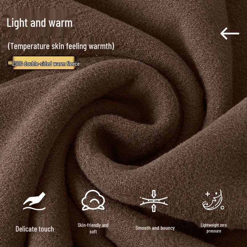 Men's JEEP 5A Thermal Half-Zip Fleece Base Layer Shirt