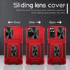 Shockproof Armor Case for Redmi Note 11 Pro 5G Slide Camera Lens Protection Kickstand Phone Cover for Redmi Note 11 11S