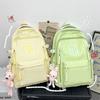 Cute Japanese Style Nylon School Backpack For Girls Boys High Capacity Lightweight