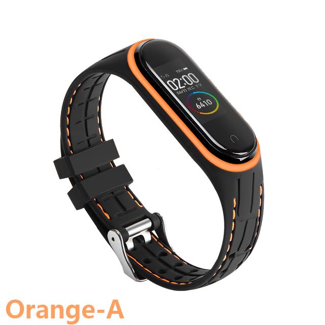 Strap For Mi band 7 6 5 Bracelet Sport belt Silicone watchband replacement Smartwatch bracelet for Xiaomi mi band 3 4 5 6 strap