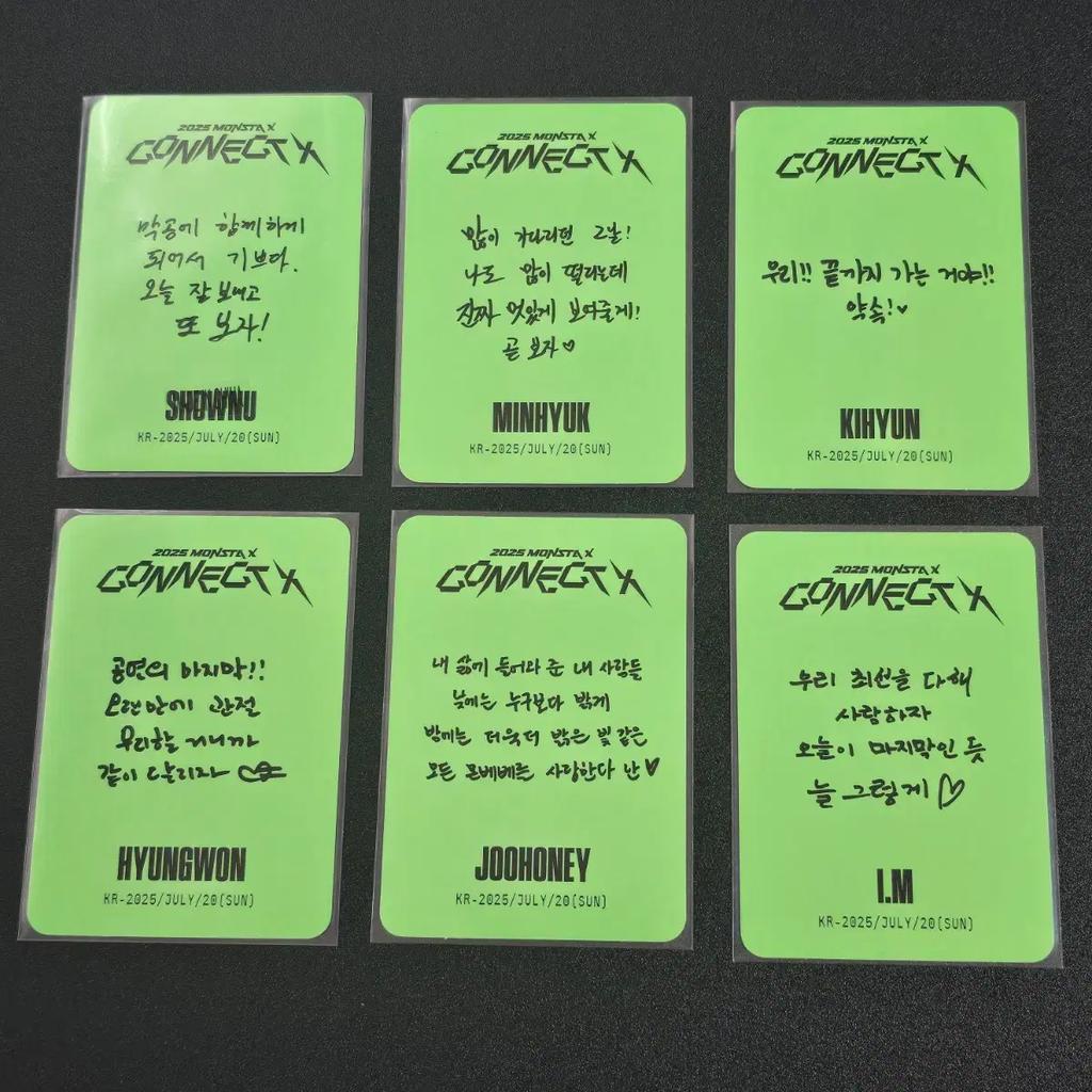 MONSTA X Mark Concert Poka CONNECT X 6-disc Set