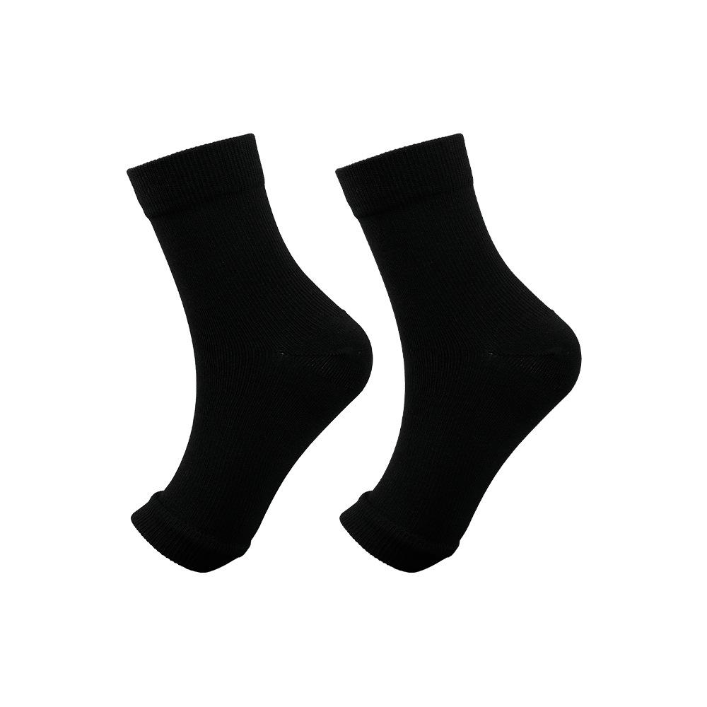 Open Toes Compression Socks Short Jump Rope Gymnastics Sports Pressure Socks Ankle Protection Sports Breathable High Elasticity