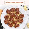 3D Cartoon Cookie-Cutter Mold Non Stick Cartoon Biscuits Stamps Mold Set Food Grade Effortless Demolding Baking Accessories