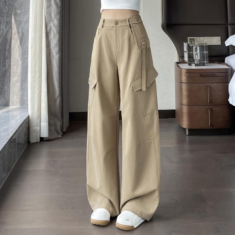 Autumn 2025 Women's American Work & Hiking Pants: Loose, Slimming, Casual Cool Style.