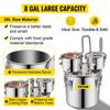 30L stainless steel copper tube wine grape distiller