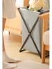 3-Compartment Foldable Laundry Basket with Oxford Cloth for Bathroom Storage and Toy Organization