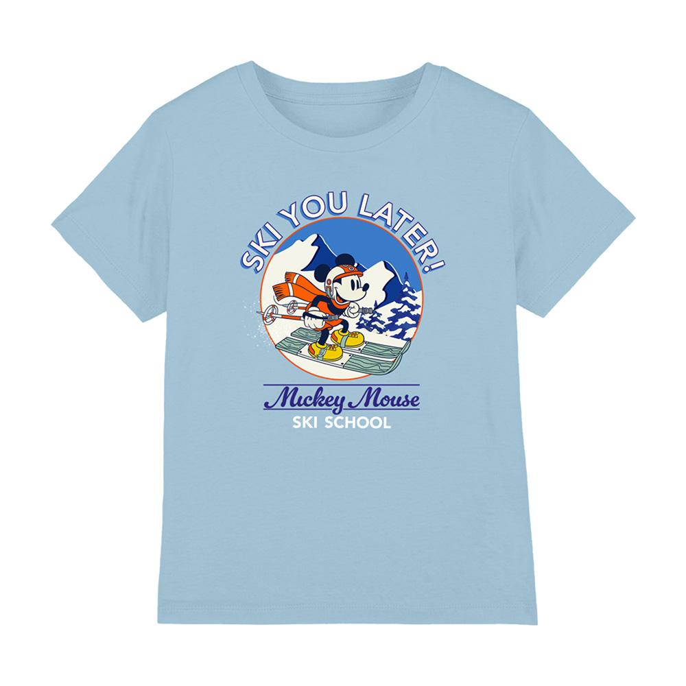 Disney Childrens/Kids Ski You Later! Mickey Mouse T-Shirt