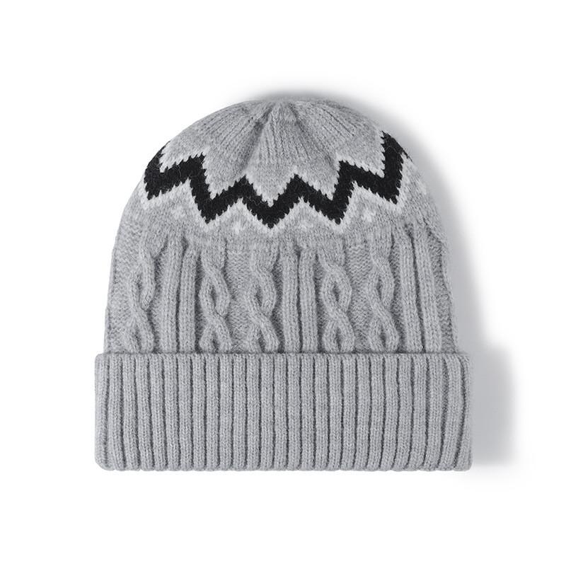 Knit Beanie Hat For Men And Women With Fleece Lining Winter Warmth For Outdoor Activities