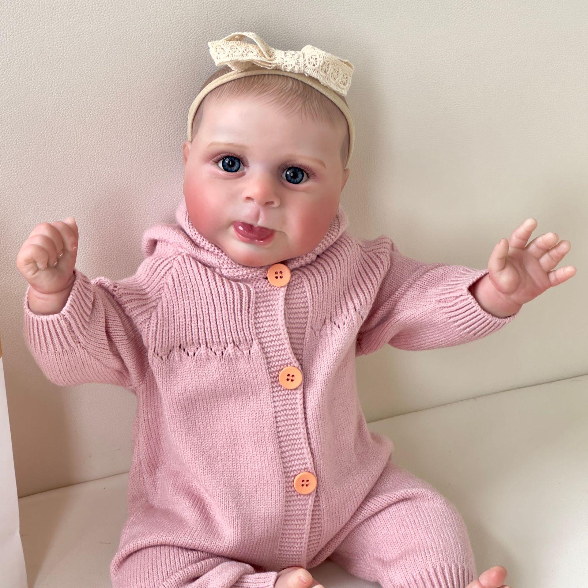 NPK 49cm Realistic Newborn Doll Sebby 49 cm