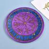 Viking Divination Rune Coaster Tray Mould Rune Stones Silicone Resin Mould