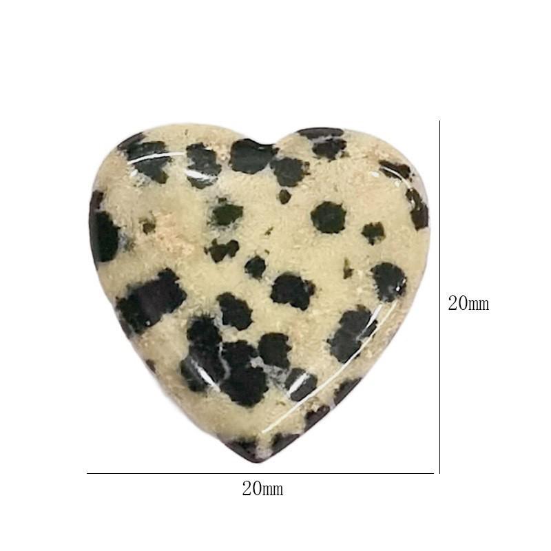 10pcs Natural Quartz Love Heart Gemstones Chakra Healing Crystals Agate Mineral Specimens For Home Bedroom & Office Decor