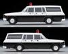 TOMYTEC Tomica Limited Vintage 1/64 Scale LV-204a Toyopet Masterline Patrol Car, Metropolitan Police Department, Finished Product
