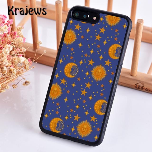 Vintage Moon and Sun Stars Phone Case Cover For iPhone 17 Air 16 15 14 Plus 12 13 Pro Max Coque Shell Fundas