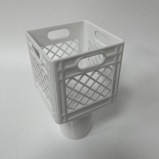 Car Cup Holder for Expander Square Milk Half Gallon Jug Classic Milk